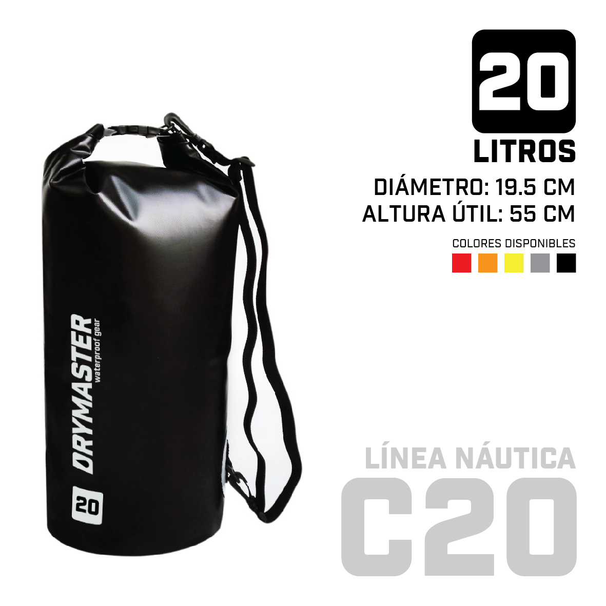 DryMaster Waterproof gear Bolsos estancos